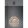 Ekologiczna lampa wisząca boho HIVE R31681036 czarny naturalny