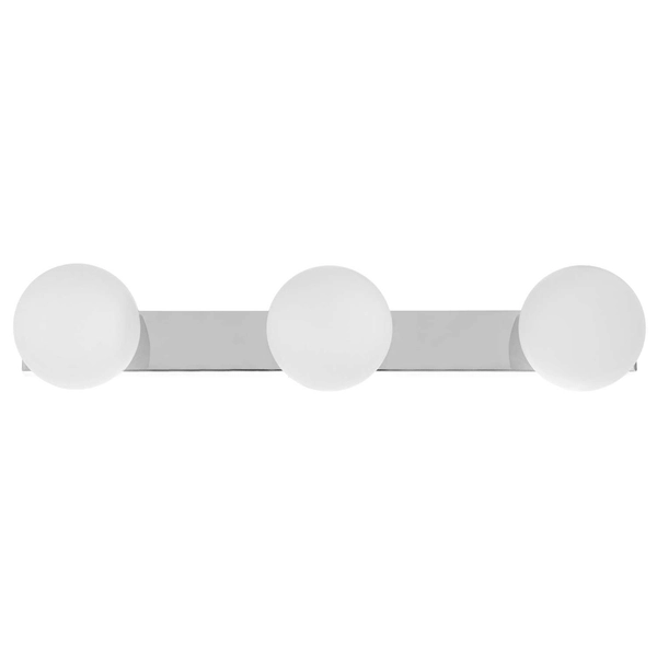 Plafon LAMPA sufitowa MIJA 10761303 Kaspa szklana OPRAWA kule balls na listwie modernistyczne chrom białe