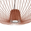 Wisząca lampa druciana PUMPKIN 11494 salonowa terakota