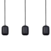 Loftowa lampa wisząca Olo 3 41411 na belce kule czarne
