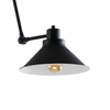 Lampa wisząca z wysięgnikami do regulacji TECHNO metalowa czarna biała TECHNO 9142