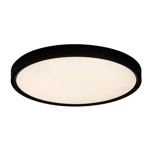 Okrągły plafon do kuchni PAULOS 71072 LED 24W 4000K czarny