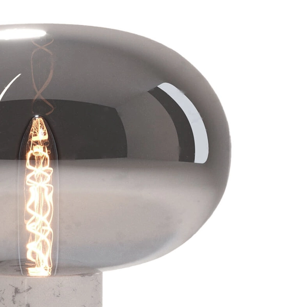 Sypialniana lampka nocna Moonstone T0057 Maxlight przydymiona czarna