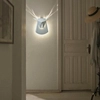 Lampa ścienna ORIGAMI DEER-W metalowa kinkiet LED 6W 3000K jeleń biały