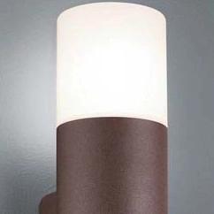 Elewacyjny kinkiet miedziany Hoosic 222260224 ogrodowa lampa tuba