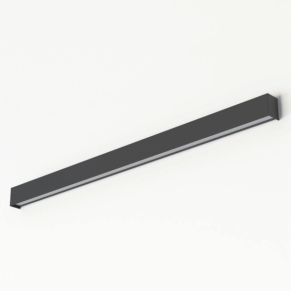 Podłużna lampa ścienna Straight Ceiling 7560 Nowodvorski belka grafitowa