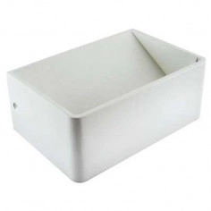 Kinkiet LAMPA ścienna BETI LED 5W 4000K 03102 Ideus prostokątna OPRAWA metalowa kostka cube przyścienna biała