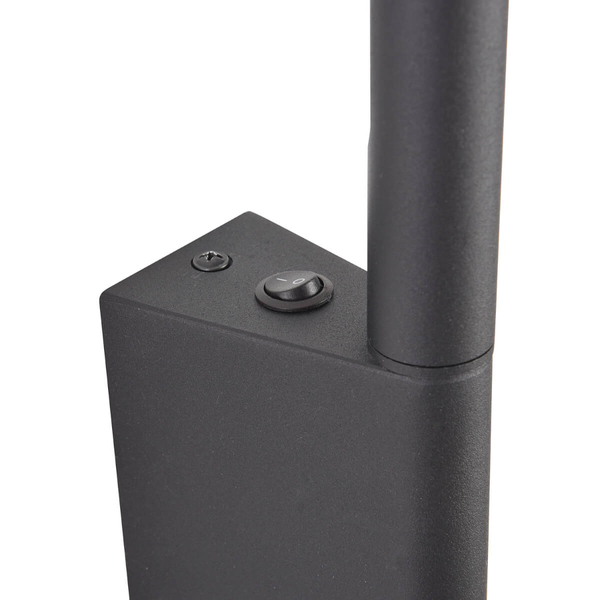 Regulowany kinkiet ścienny Explore MB81806-BK LED 8W 3000K metalowy czarny