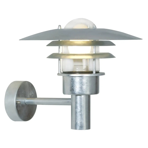 Ścienna lampa elewacyjna Lønstrup 71411031 IP44 retro srebrny