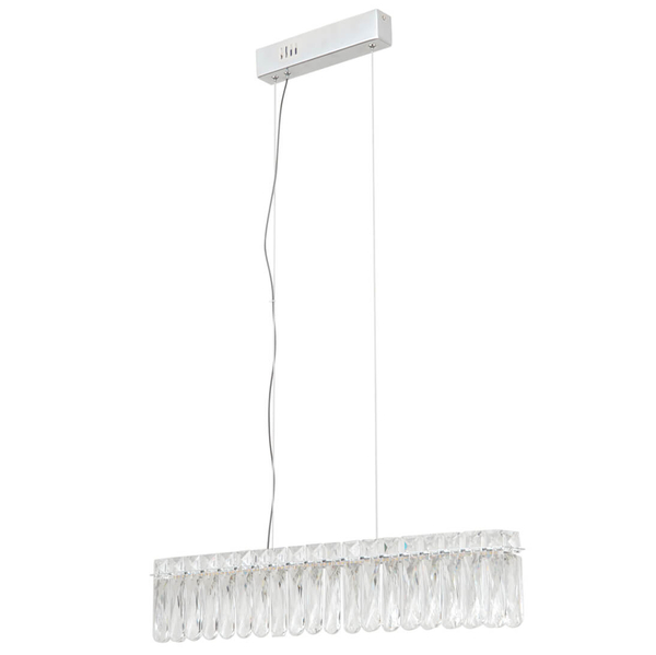 Lampa wisząca Nosta PND-34364-1-CH-CL LED 16W 3000K chrom przezroczysty