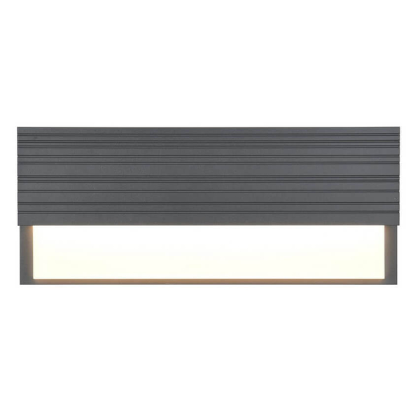 Kinkiet ścienny tarasowy Mariza 247060142 LED 13W 3000K IP44 antracyt
