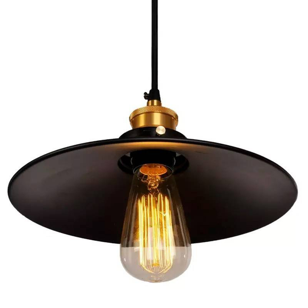 Kaskadowa lampa wisząca Retro ABR-LWRT-3xE27 Abruzzo czarna złota