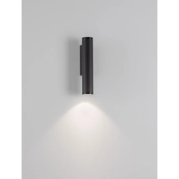 Ścienny ogrodowy kinkiet TERVONA LE75235 LED 3W 3000K IP65 antracyt