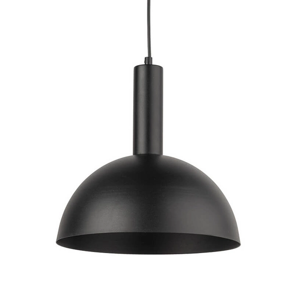 Zwisająca lampa Vitrum 40809 Sigma półokrąg do salonu czarna