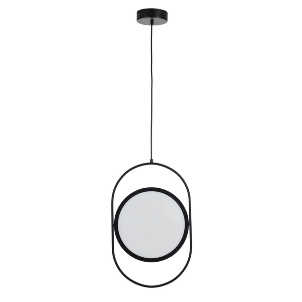 Zwisowa lampa Elipse 60217A-M LED 16W 3000K regulowana czarna
