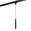 Lampa wisząca do systemu 2-faz TRACK SONIC AZ6960 LED 11W 3000K IP65 czarna