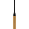 Industrialna lampa wisząca Riva MSE010100396 Moosee metalowa złota