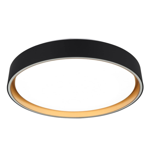 Okrągła lampa sufitowa Felis R64391080 LED 24W 2700-6500K czarny złoty