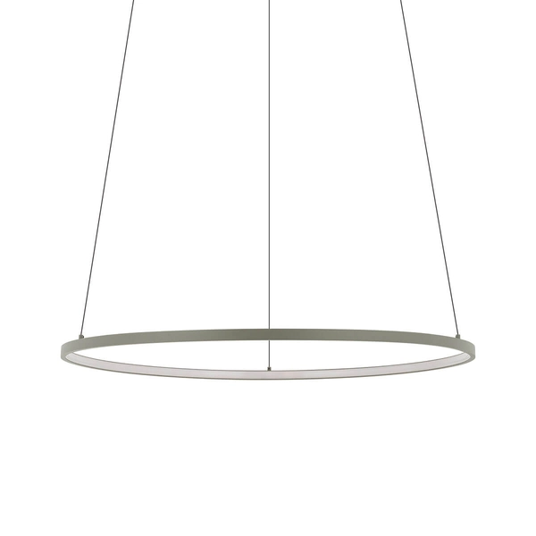 Wisząca lampa Circolo 11403 Nowodvorski LED 21W 3000K ring oliwkowa