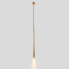 Minimalistyczna lampa wisząca Elysia PL0121-GD Yaskr LED 6W 3000K złota