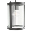 Industrialna lampa wisząca Bianka BIA0122 na łańcuchu czarny