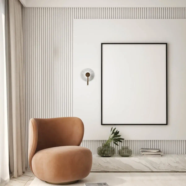 Dekoracyjny ścienny kinkiet 18168 LED 3W 3000K okrągły marmur czarny