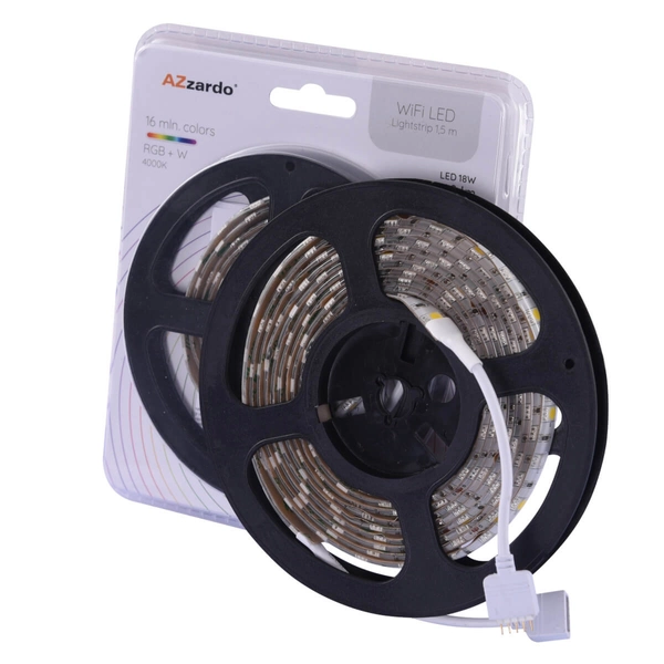 Taśma RGB LED AZ3475 LED 4000K IP65 wifi sterowana aplikacją przezroczysty