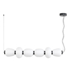 Lampa wisząca BRILLA ST-CP241210-6L BLACK WHITE LED 69W 3000K czarny biały