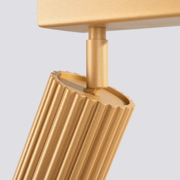 Sufitowa lampa z regulacją KARBON SL.1566 listwa metalowa złota