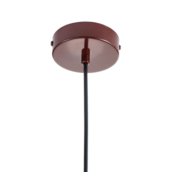 Wisząca lampa do sypialni MODERNO DN1506 burgundowa 4xG9 balls