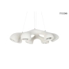 Wisząca lampa do jadalni NIDO biała MSE1501100451 7xE27 nad stół