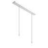 Lampa wisząca do sypialni CAMELEON CANOPY 8562+2x8620+2x8542 tuby białe