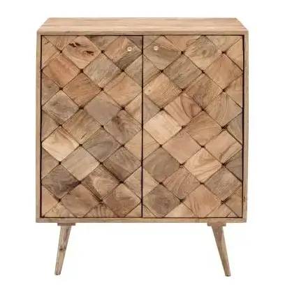 Szafka nocna do sypialni Tuscany 5056272006603 brązowa