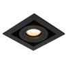 Kwadratowa lampa sufitowa CHIMNEY 09926/01/30 metalowa czarna