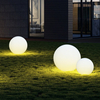 Zewnętrzna lampa do ogrodu Ø50 Erda O594FL-01W1 kula biała