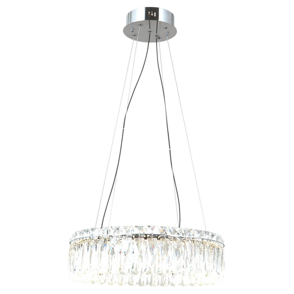 Wisząca lampa Nosta PND-34364-3-CH-CL LED 36W 3000K chrom przezroczysty