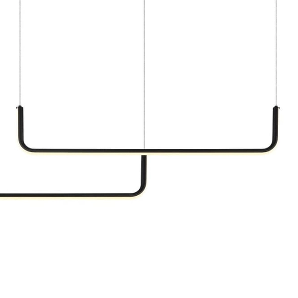 Lampa wisząca podwójna Malawi LP-1015/2P basic Light Prestige LED 20W 3000-6000K czarna