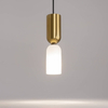 Lampa wisząca Memory MOD177PL-01G Maytoni do jadalni czarna biała złota