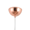 Wisząca lampa Glam MP-1239-180 Step kula organic miedziana