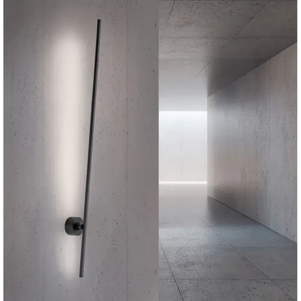 Ścienna lampa metalowa Inigo LED 11W 3000K kinkiet listwa czarna