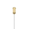 Lampa wisząca molekuły ALURE MSE1501100551 do salonu złote przezroczyste