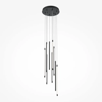 Zwisająca lampa Lightstick MOD236PL-L54B3K LED 46W 3000K sople czarne