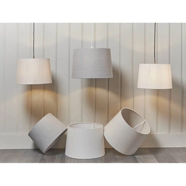 Materiałowy klosz Mia 79642 Endon abażur do lampy beżowy OUTLET