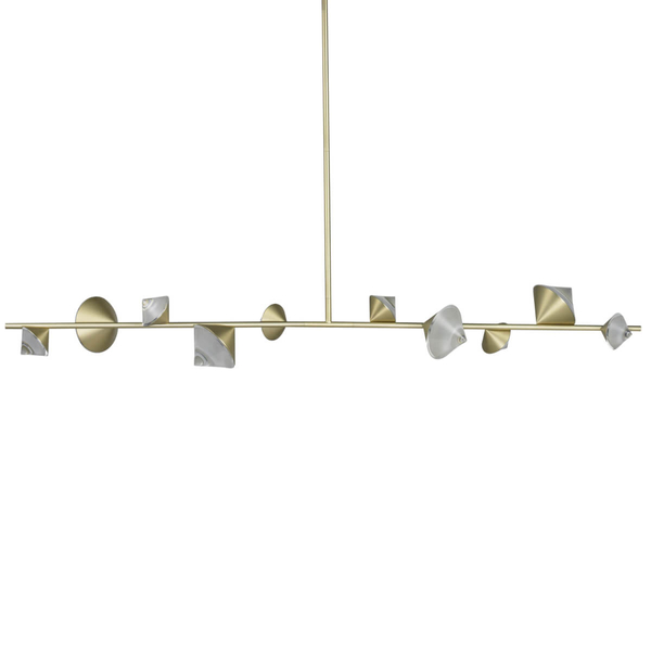 Listwa wisząca Cone ST-10307-130 gold Step LED 99W 3000K metalowa złota