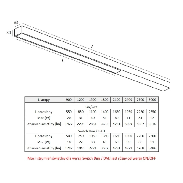 Sufitowa lampa Pietra/N 313308203-32 LED 91W 4000K ściemnialna czarny