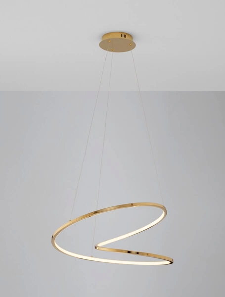 Stylowa lampa wisząca CELAYA LE42761 nad stół LED 40W 3000K złota