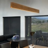 Wisząca belka nad stół Clean QN-CLEAN-LED-LP-127-TEAK LED 29W 3000K brązowy