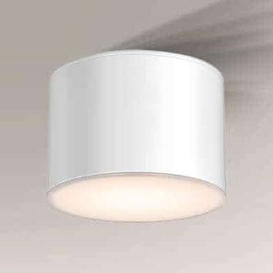 Plafon LAMPA sufitowa SUWA 7720 Shilo metalowa OPRAWA natynkowa IP44 biała
