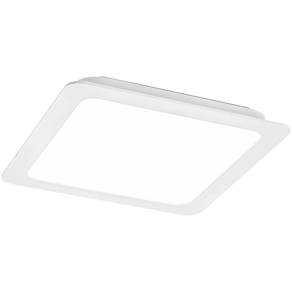 Plafon lampa kwadratowa Shaun 3169 LED 18W 4000K sufitowa do holu biała