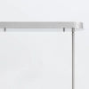 Lampa wisząca Espada QN-ESPADA-LP-PC LED 38W 3000K tuba szklana srebrny